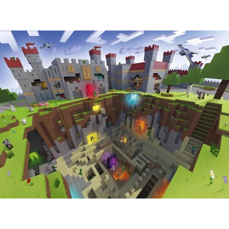 Puzzle: Minecraft: Cutaway (300 XXL Teile ) – Bild 3