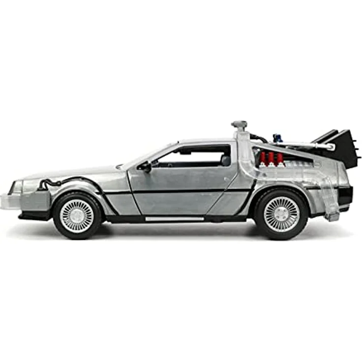 Jada Back to the Future 1/24 Hollywood Rides Zeitmaschine, detailgetreues Diecast-Modell mit hochwertiger Verarbeitung, offiziell lizenziert – Bild 7