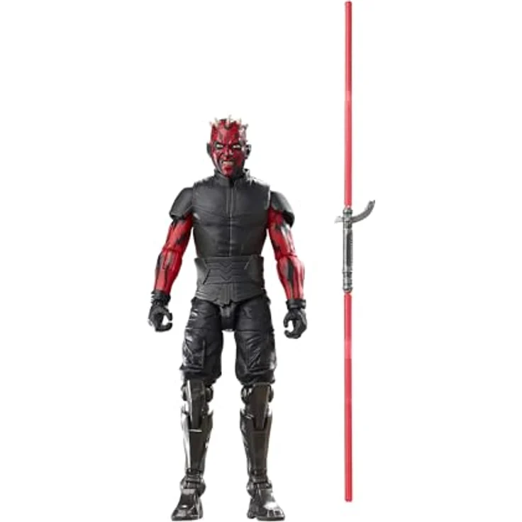 Hasbro Star Wars Battlefront Darth Maul Altmeister Figur, 15 cm, detailgetreu mit Doppelklingen-Lichtschwert und mehreren Bewegungspunkten – Bild 3