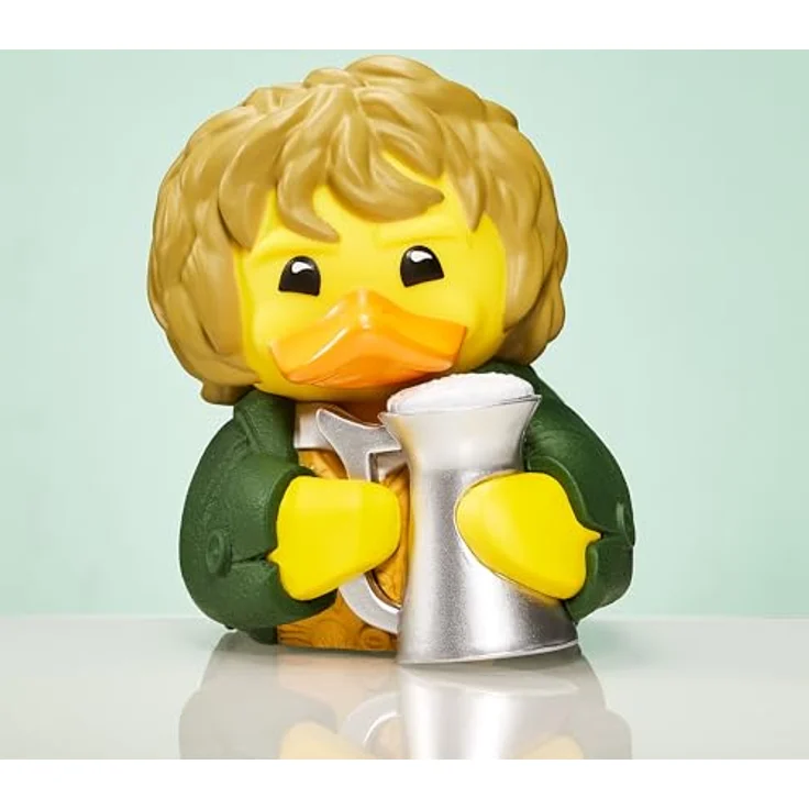 TUBBZ Box-Ausgabe Merry Brandybock, Sammler-Vinyl-Gummiente Figur, 9 cm, offizielles Der Herr der Ringe Merchandise – Bild 3
