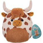 Squishmallows SQCR05392 - Alonzo die Hochlandkuh 19 cm, offizielles Jazwares Plüsch, superweiches Kuscheltier