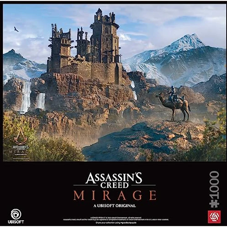 Good Loot GDL24347 Assassin's Creed Mirage Puzzle, 1000 pcs, Spectacular Graphics, Special Collection, Solid Structure, Canvas effect, 68.3 x 48 cm, European Union制造, Age 12+ – Bild 2