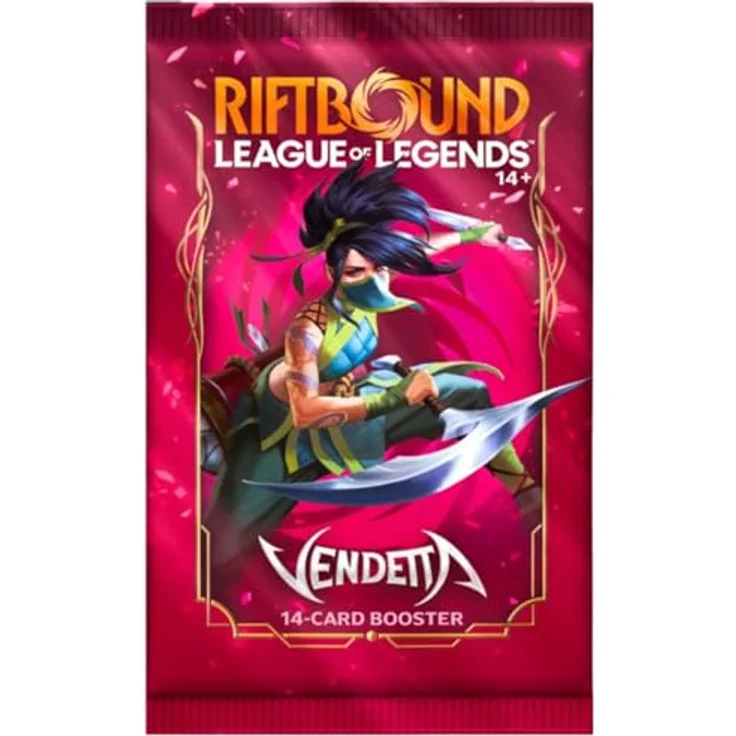 RIOT GAMES Riftbound VEN Vendetta Booster Box, 24 Boosterpacks mit über 160 Karten und neuen Champions, Englisch – Bild 3