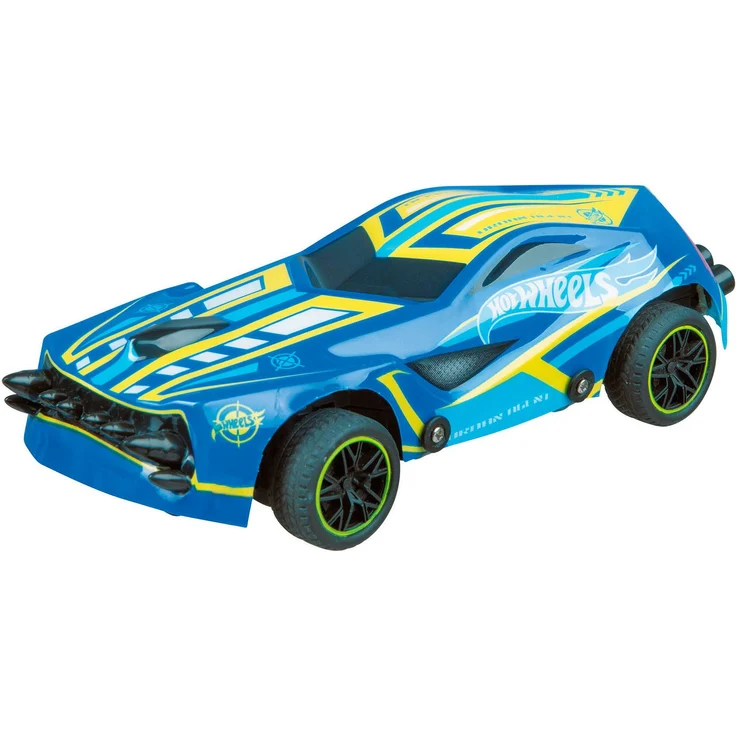 Happy People RC-Auto HOT WHEELS Urban Agent, Ferngesteuertes Auto im Maßstab 1:24 mit ultraleichtem Lexan Chassis, blau