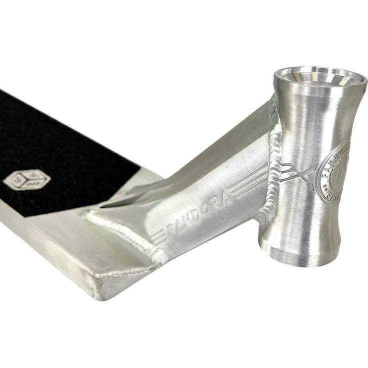 Ethic DTC Pandora Stunt-Scooter Deck 52,5cm Silber - Hochleistungs-Deck aus Aluminium 6061 - Preisvergleich