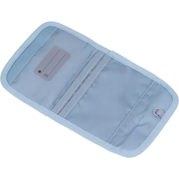 Baagl Brustbeutel für Kinder, Mini Portemonnaie für Mädchen in Polar mit verstellbarem Umhängeband und separater Münztasche – Bild 3