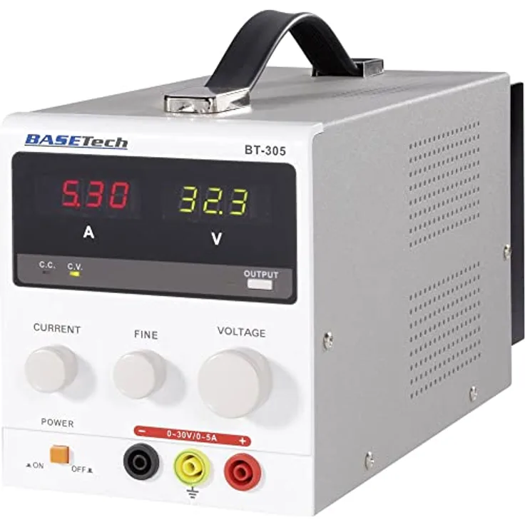 Basetech BT-305 Labornetzgerät, einstellbar 0-30 V/DC 0-5 A 150 W Anzahl Ausgänge 1 x