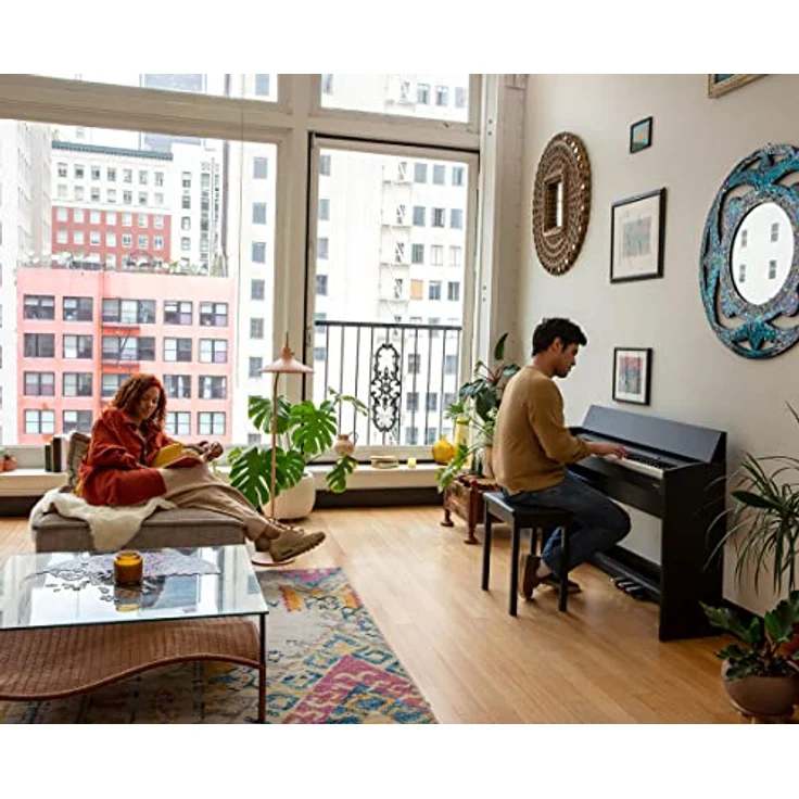 Roland F107-BKX, 88-Tasten Keyboard mit SuperNATURAL Piano Klangquelle und Bluetooth-Verbindung, schwarz – Bild 10