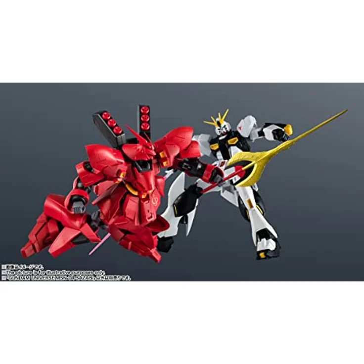Bandai Tamashii Nations Gundam Mobile Suit MSN-04 Sazabi Figur, 15.5 cm, rot – Bild 8