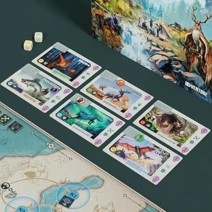 iDventure 4262400850098 - Cryptic Nature (Deutsch), Brettspiel mit mysteriösen Rätseln – Bild 4