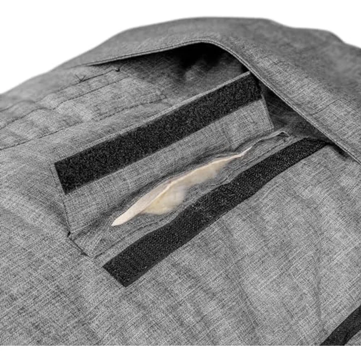Fellhof Kinderwagenfellsack HOCHSÖLDEN, schwarz, aus 100% Merino-Lammfell, wind- und wasserabweisend, für Kinder bis 36 Monate, waschbar bei 30° – Bild 4
