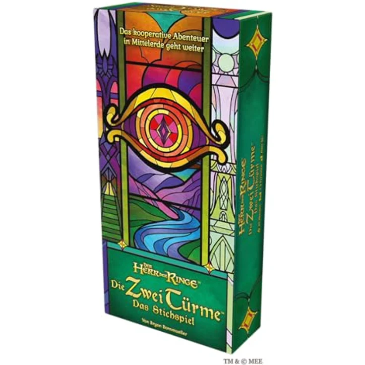 Asmodee Der Herr Der Ringe: Die Zwei Türme - Kooperatives Stichspiel für 1-4 Spieler mit 18 Kapiteln und Solo-Option – Bild 3