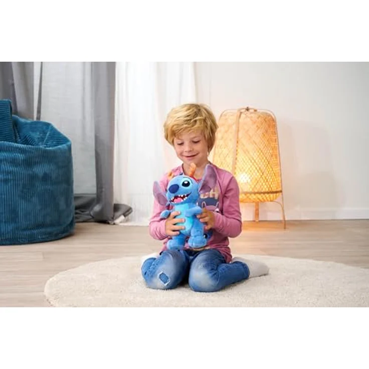 Simba Disney Stitch mit Rentiergeweih, Plüschtier 25cm, kuschelweich, für Babys ab den ersten Lebensmonaten geeignet – Bild 5