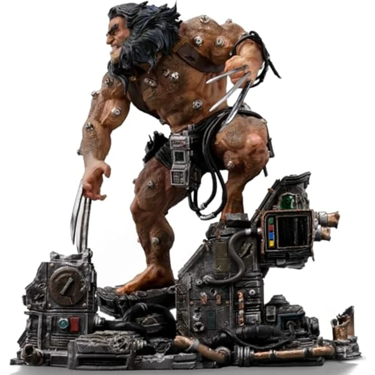 Iron Studios Art Scale 1/10 - Marvel - Weapon X Wolverine (50th Anniversary) Statue, 18 cm, resin mit Sockel – Bild 5