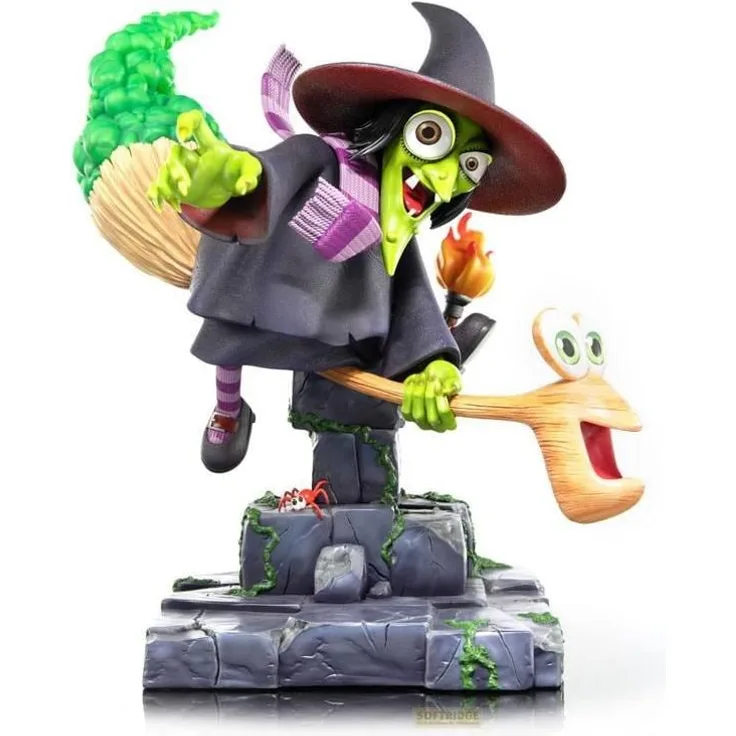 First 4 Figures Banjo-Kazooie statuette Gruntilda 40 cm, detailreiche Statue aus hochwertigem Polystone