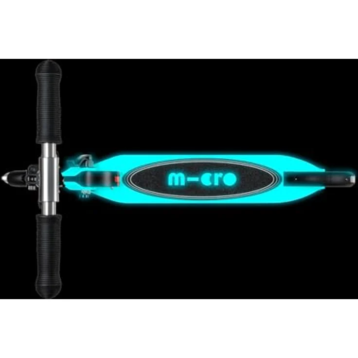 Micro Mobility Systems D GmbH micro sprite LED Glow, Leuchtender Scooter mit kinetischen LED-Rollen, weiß – Bild 4
