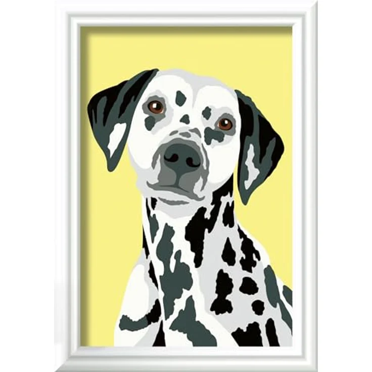 Ravensburger - Malen nach Zahlen 23755 - Niedlicher Hund - Kinder ab 7 Jahren – Bild 2