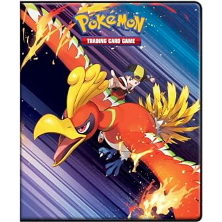 Ultra PRO Scarlet & Violet: Destined Rivals 4-Pocket-Portfolio für Pokémon, Karten-Album für 80+ Karten, übergroße Kartenspeicherung, archivierbare und säurefreie Materialien – Bild 1