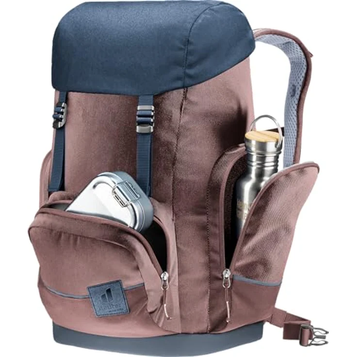 deuter Schulrucksack Scula, 30 Liter Volumen, ergonomisches Design, ashrose-ink – Bild 5