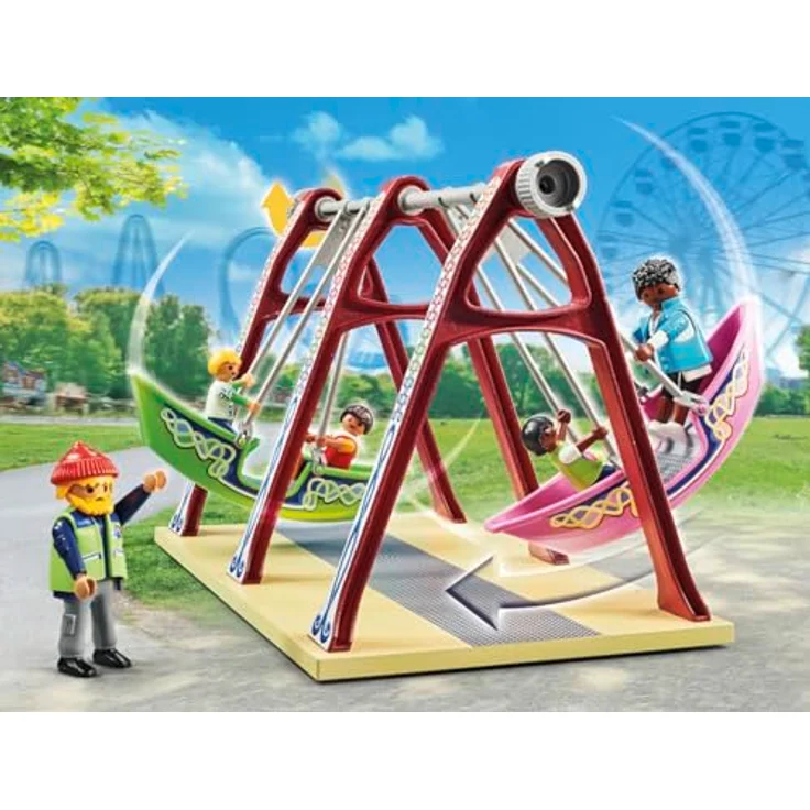 Playmobil® Konstruktions-Spielset Freizeitpark (71452), Family Fun, (135 St), Made in Germany – Bild 4