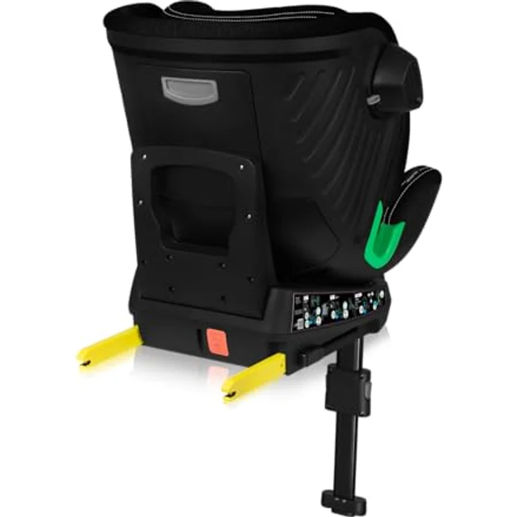 lionelo Autokindersitz Harmony I-Size, 360° drehbar, ISOFIX, Gürtelalarm, ab Geburt bis 12 Jahre, Bambusstoff, (Set) – Bild 4