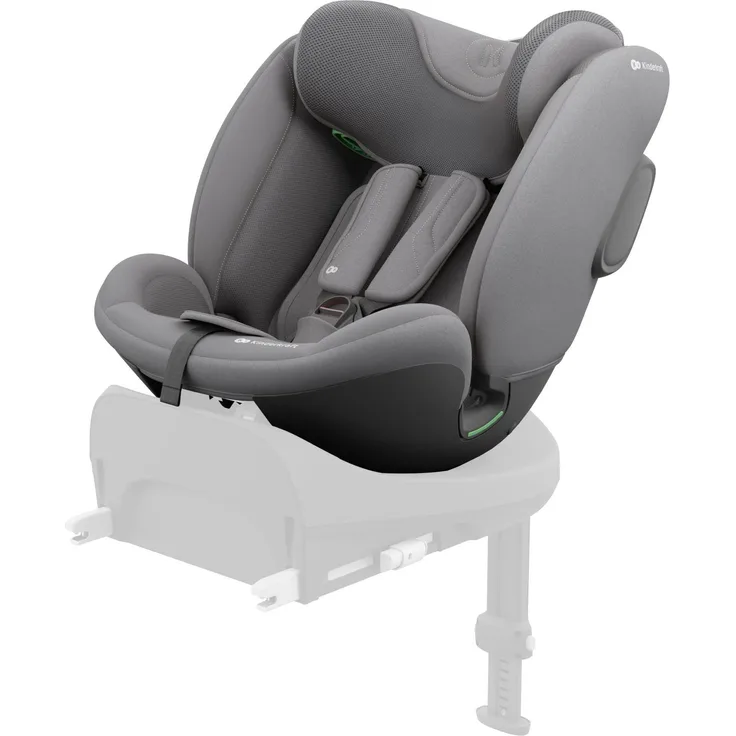 KinderKraft I-FIX ENDURA SAFE, Kindersitz für Kinder, grau