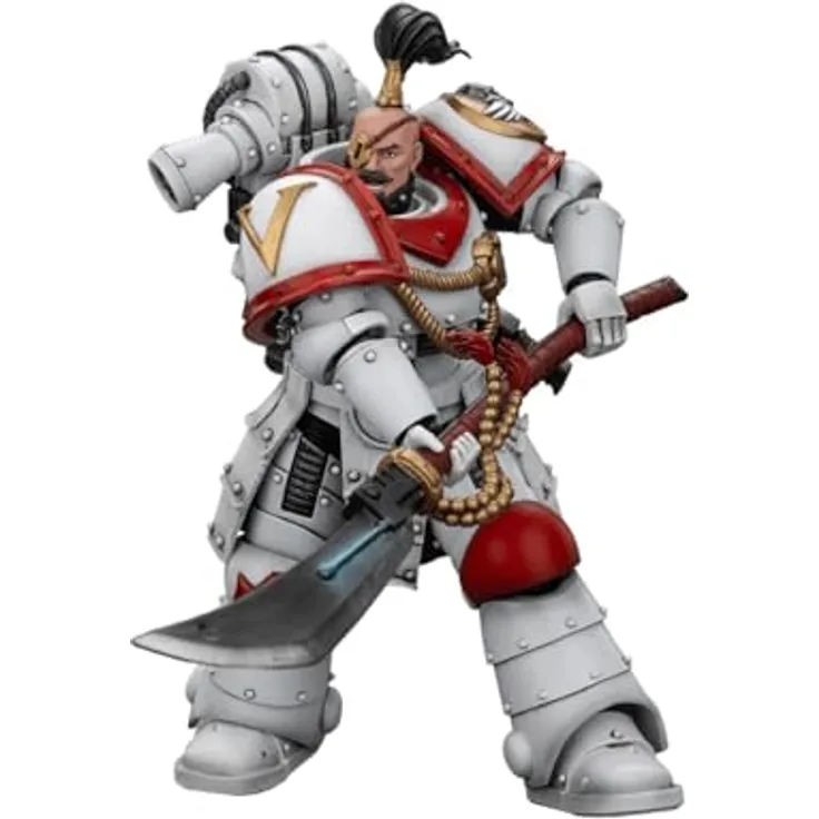 JOYTOY Warhammer The Horus Heresy Actionfigur White Scars Legion Praetor, 12 cm mit Zubehör
