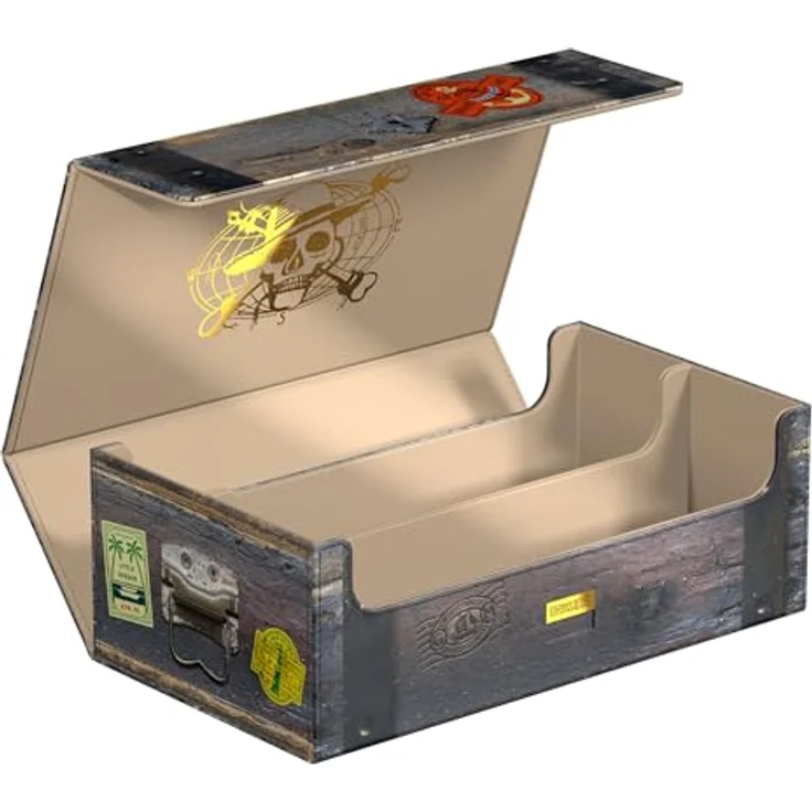 Squaroes Collectors Case 800 ONE PIECE, Holztruhe für bis zu 900 Karten, mit Magnetverschluss und ZnapClaw-Mechanismus – Bild 4