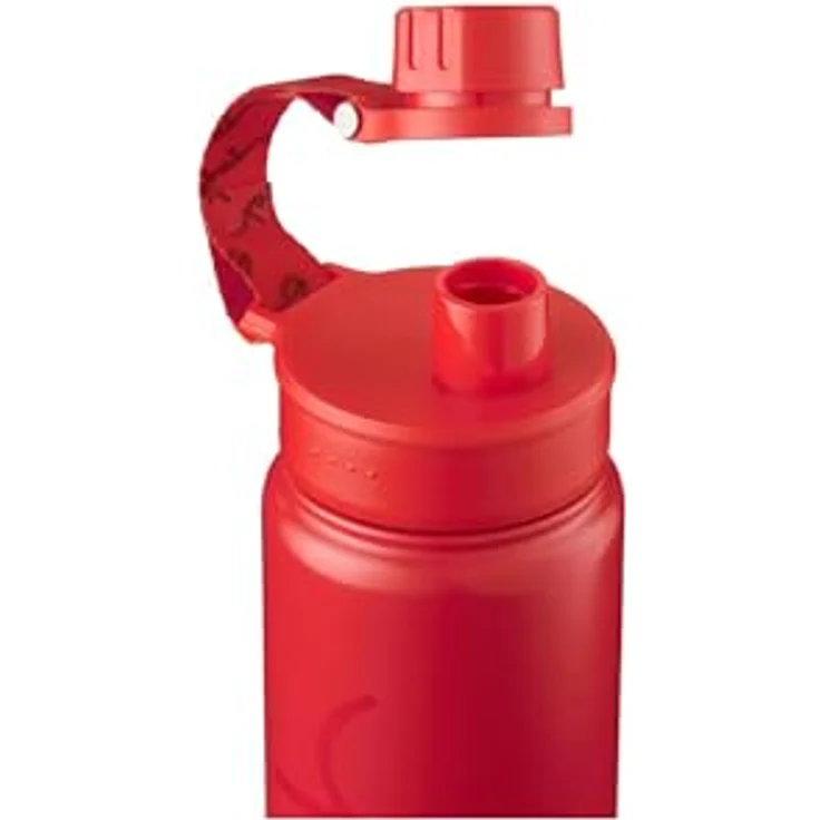 Satch 0,5 Trinkflasche Edelstahl red – Bild 5
