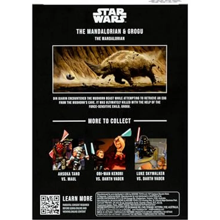 Fandrop SW03-Star Wars: The Mandalorian Diorama mit Figuren, Artefakten & Scene Marker, 4 Sammlerstücke zum Enthüllen – Bild 5