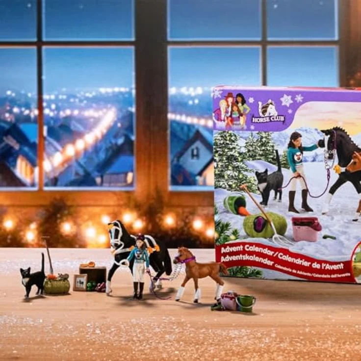 SCHLEICH 99092 Adventskalender Horse Club 2024, ab 5 Jahren, HORSE CLUB - Spielset, 36 Teile – Bild 3