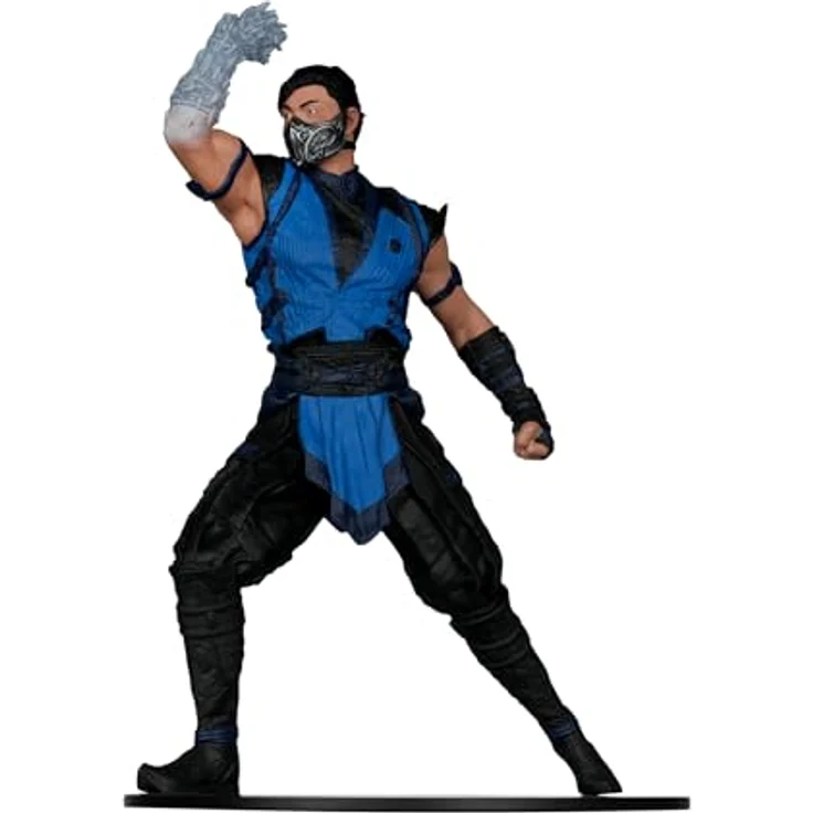 McFarlane Mortal Kombat 1 Action Figure 1/6 Sub-Zero 25 cm, Bewegliche PVC-Figur mit großer Figurenbasis, inkl. Sammelkunstkarte – Bild 1