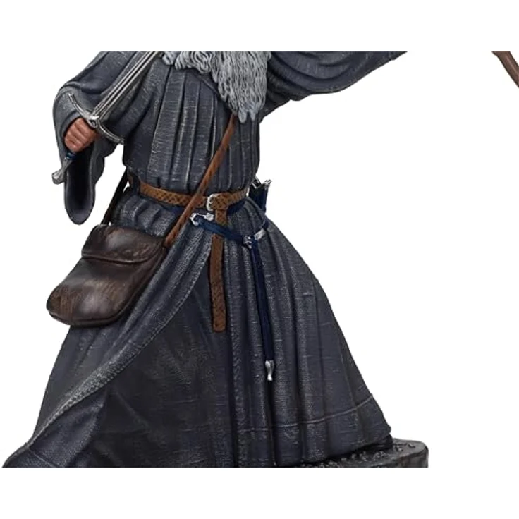 SD Toys Actionfigur Der Herr der Ringe Gandalf aus Moria, 27 cm, grau/braun, 100% Kunststoff, in Geschenkverpackung – Bild 4