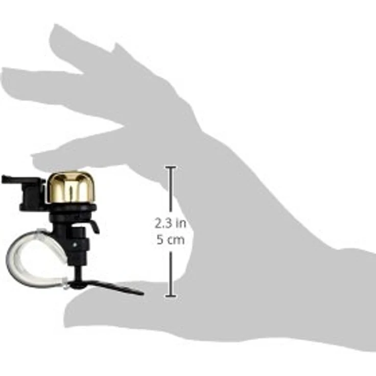 XLC Miniglocke DD-M02 Durchmesser 23 mm, Messing, 5 x 5 x 5 cm – Bild 3