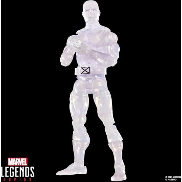Marvel Legends Series Secret Wars Ice Man, X-Men Retro Action-Figur zum Sammeln, 15 cm mit austauschbaren Köpfen und Eiseffekten – Bild 3