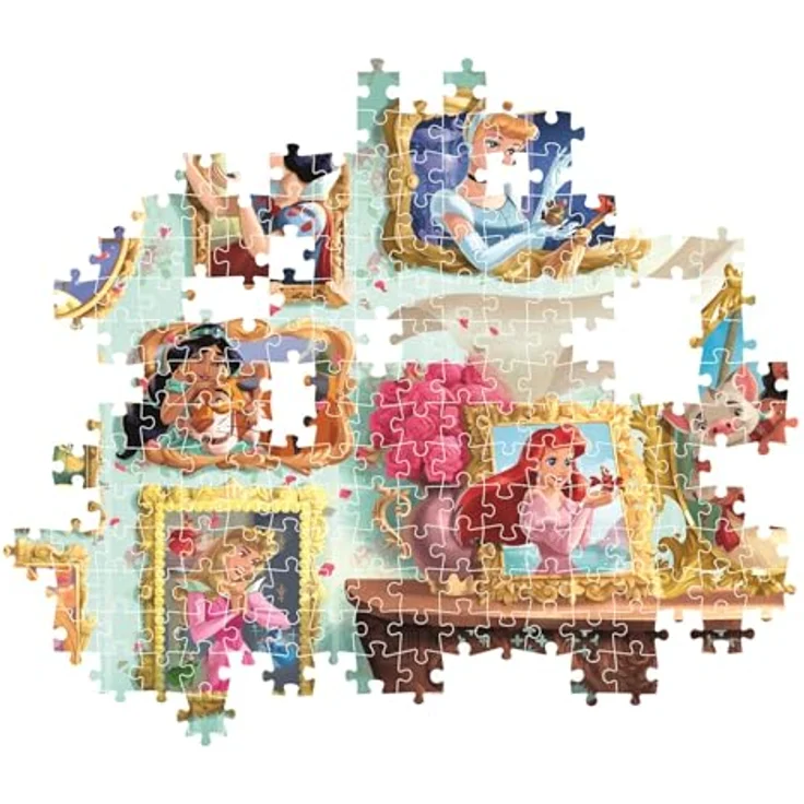 Clementoni Puzzle HQC Disney Princess, 1000 Teile 2D-Puzzle mit detailreicher Disney-Illustration – Bild 4