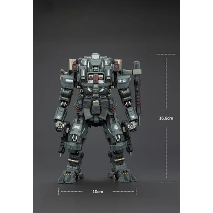 Joy Toy Dark Source Actionfigur APOC Series Shadow Mirage, 16 cm Multi-Dimensional Maneuver Battle Mech mit hochwertigem Zubehör – Bild 6