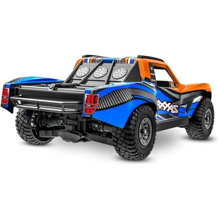 TRAXXAS Mini Slash 4x4 RTR, Ferngesteuertes Elektro-Offroader Modell für Anfänger, orange, mit Brushless-Antrieb und 2S LiPo-Akku – Bild 4