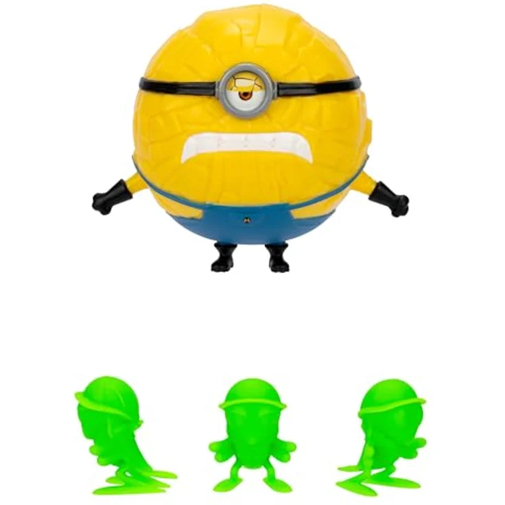MINIONS Rasant rollender Mega Jerry, Sammelfigur aus "Ich – Einfach unverbesserlich 4", Ulticoloured mit verschiedenen Bewegungs- und Spielmöglichkeiten – Bild 4