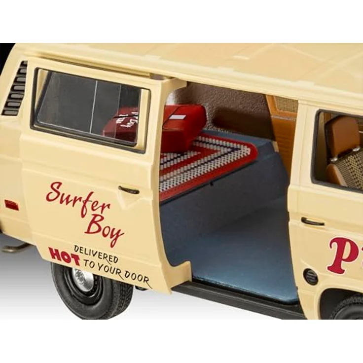 Revell® Modellbausatz Stranger Things, Argyle’s VW Bus T3 Bulli Surfer Boy, Maßstab 1:25, 84 Teile, Made in Europe – Bild 4