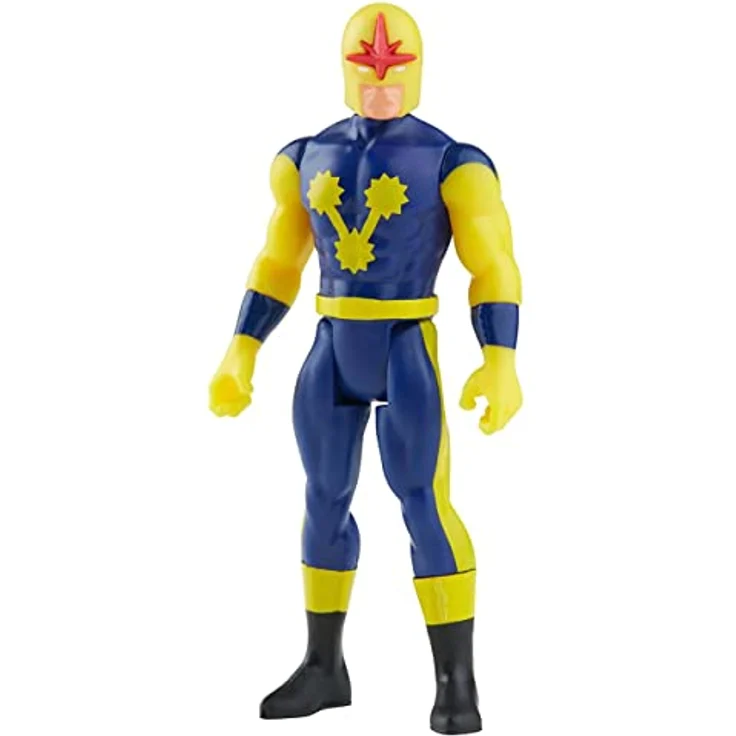 Hasbro Marvel Legends Series Marvel‘s Nova Action-Figur, 9,5 cm große Retro 375 Collection mit Bewegungspunkten, Spielzeug für Kinder ab 4, Multi, F3821 – Bild 1