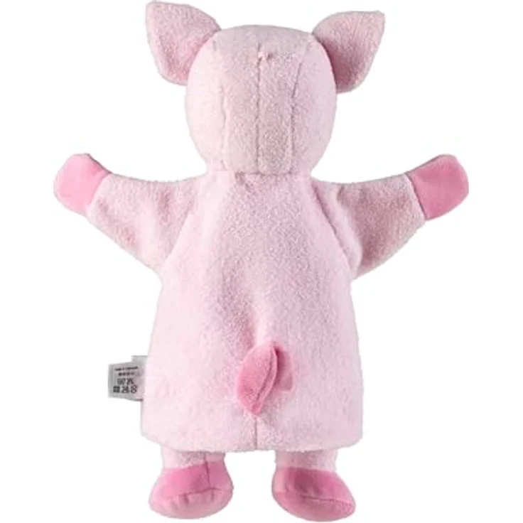 Sterntaler Handpuppe Schwein, weiches Spielzeug für Kasperle Theater, zum Geschichten erzählen und erstes Rollenspiel, für Mädchen und Jungen – Bild 2