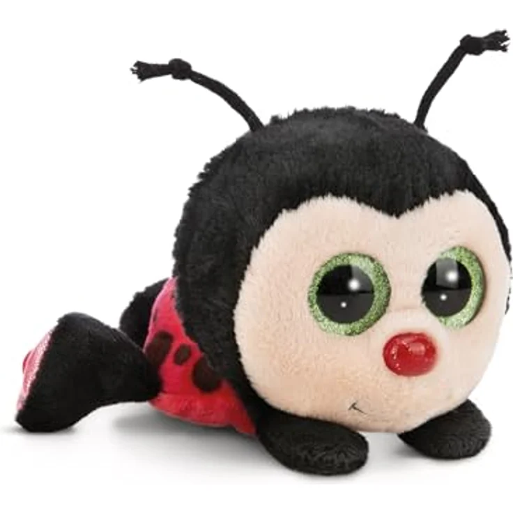 NICI GLUBSCHIS Marienkäfer Kuscheltier Lily May 15cm rot, weiches Plüschtier zum Kuscheln und Spielen, ideal als Geschenk für Kinder und Erwachsene - 61777 – Bild 1
