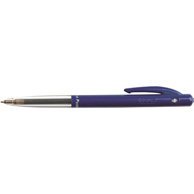 Bic M10 Clic, Kugelschreiber in Blau, 0,8 mm Spitzenstärke, Schachtel mit 50 Stück – Bild 2