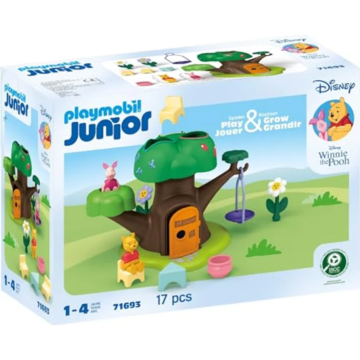 Playmobil® Konstruktions-Spielset Winnies & Ferkels Baumhaus (71693), JUNIOR & Disney, (17 St), Made in Europe - Preisvergleich – Bild 2