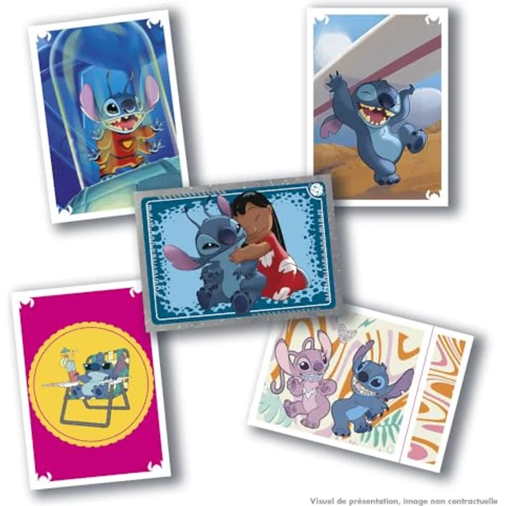 Panini Stitch 2, Blisterpackung mit 13 Beuteln + 1 gratis, Stickeralbum mit 70 Aufklebern, mehrfarbig – Bild 4