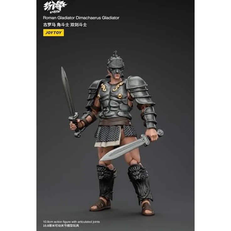 JOYTOY Conflict Strife Gladiator, 1:18 Scale Action Figure mit zwei Schwertern, 4,3 Zoll hoch – Bild 2