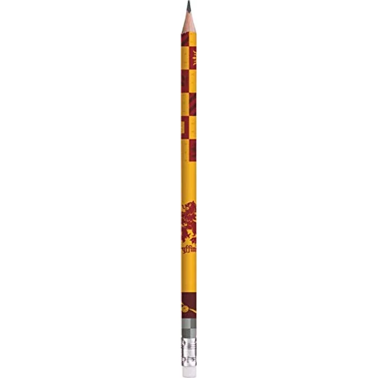 Maped 851701 - egonomische Drei-Kant-Bleistifte HARRY POTTER mit Radiergummikopf - HB-mittel - x6 Stifte - Haus Gryffindor, Haus Slytherin, Haus Ravenclaw, Haus Huffelpuff – Bild 3