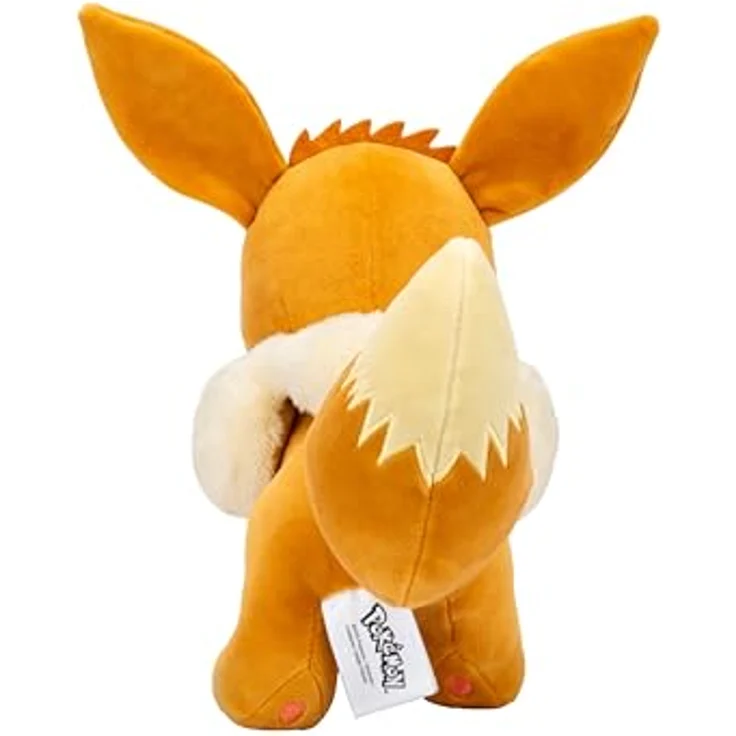 Jazwares Pokémon Plüschtier Eevee, 30 cm, weich und authentisch, offiziell lizenziert – Bild 6