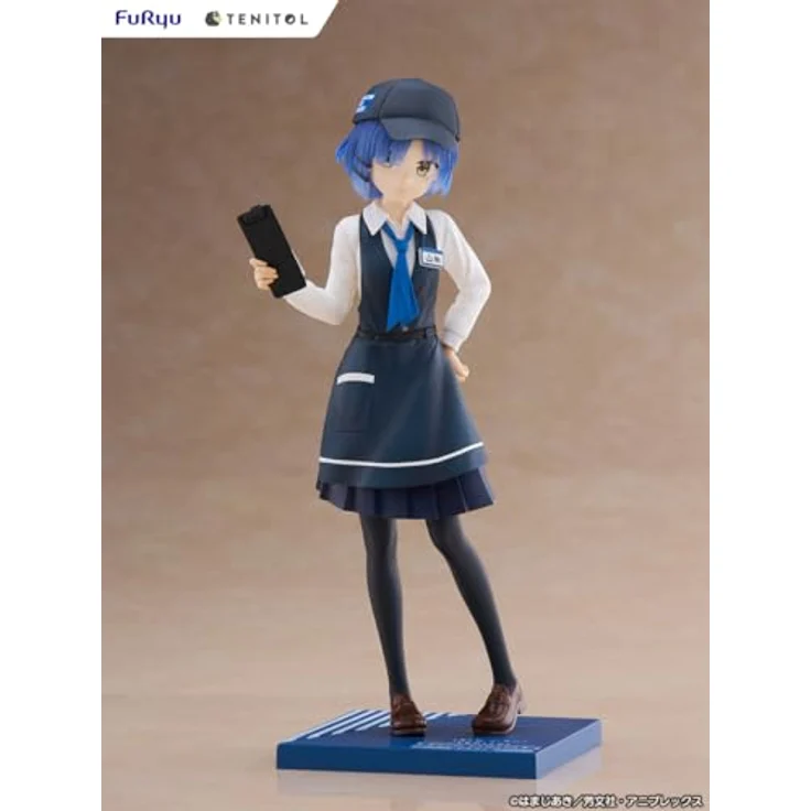 FuRyu Bocchi the Rock! Tenitol PVC Statue Ryo Yamada Cafe Style Ver. 21 cm, detailreiche Sammelfigur in bedruckter Box – Bild 7